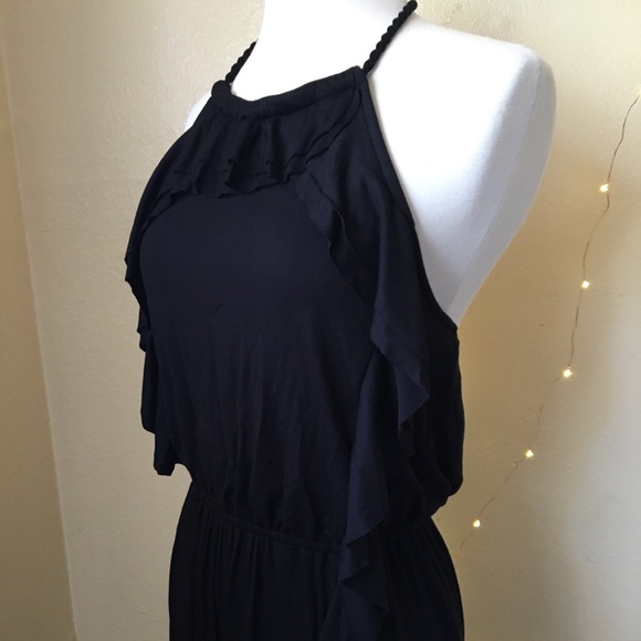 Ella Moss | Bella Ruffled Halter Dress- Medium - Picture 5 of 8